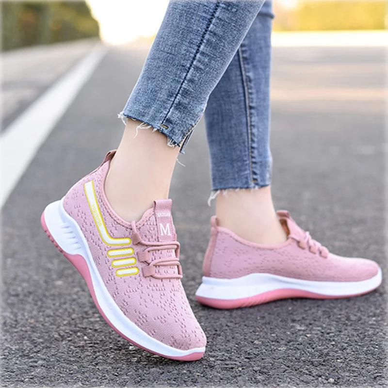 

Women Vulcanized Shoes High Quality 2022 Women Sneakers Slip On Flats Shoes Woman Loafers Plus Size Walking Flat zapatos mujer