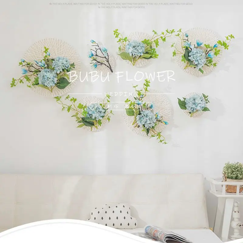 Свадебный реквизит из ротанга веревочное кольцо цветочное украшение