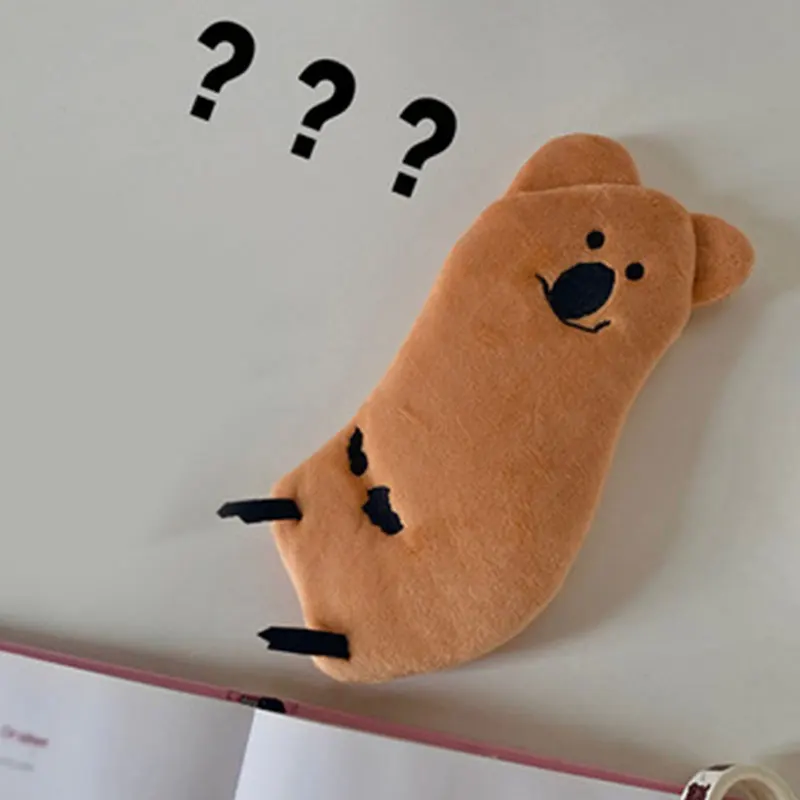 

1 шт. сумка для ручек Kawaii Cartton Koala мягкий плюшевый чехол для карандашей, сумки для карандашей, студенческие девушки, Портативная сумка для хра...