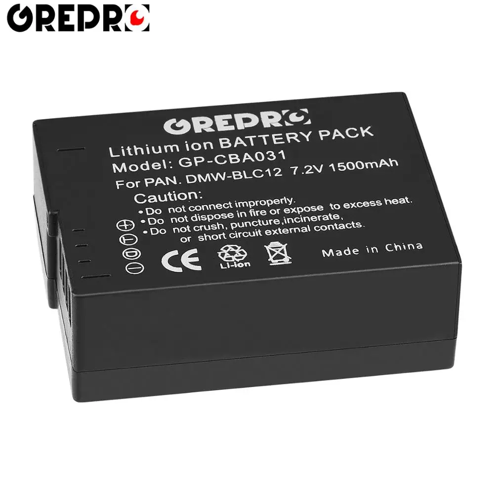 2 шт. 1500 мАч DMW BLC12 BLC12E BLC12battery + LCD USB зарядное устройство для Panasonic Lumix DMC FZ200 FZ300 FZ1000