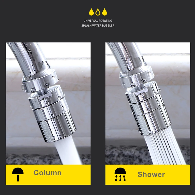Вращающийся штатив-адаптер из нержавеющей стали 304 для экономии воды |