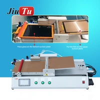 newest film laminating machine for mobile and tablet pc oca glue lcd refurbishment vacuum for big size phone lcd