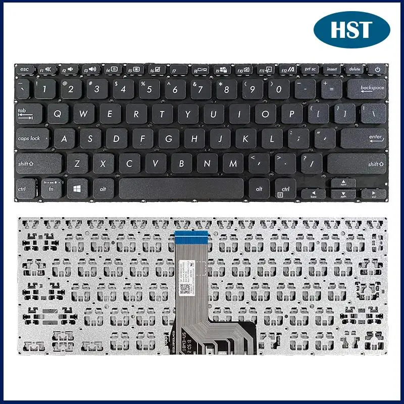 

Original US Laptop Keyboard Black For Asus Y4200F V4000U A412 R423 R424 X409 A409 X412 US Keyboard Replacement Tested