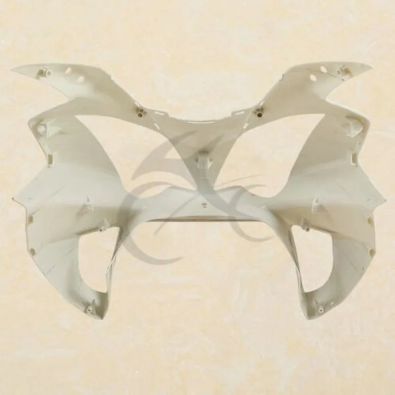 Motorcycle ABS Unpainted White Upper Front Fairing Cowl Nose For HONDA VFR800 VFR 800 02-12 11 10 09 08 07 06 | Автомобили и