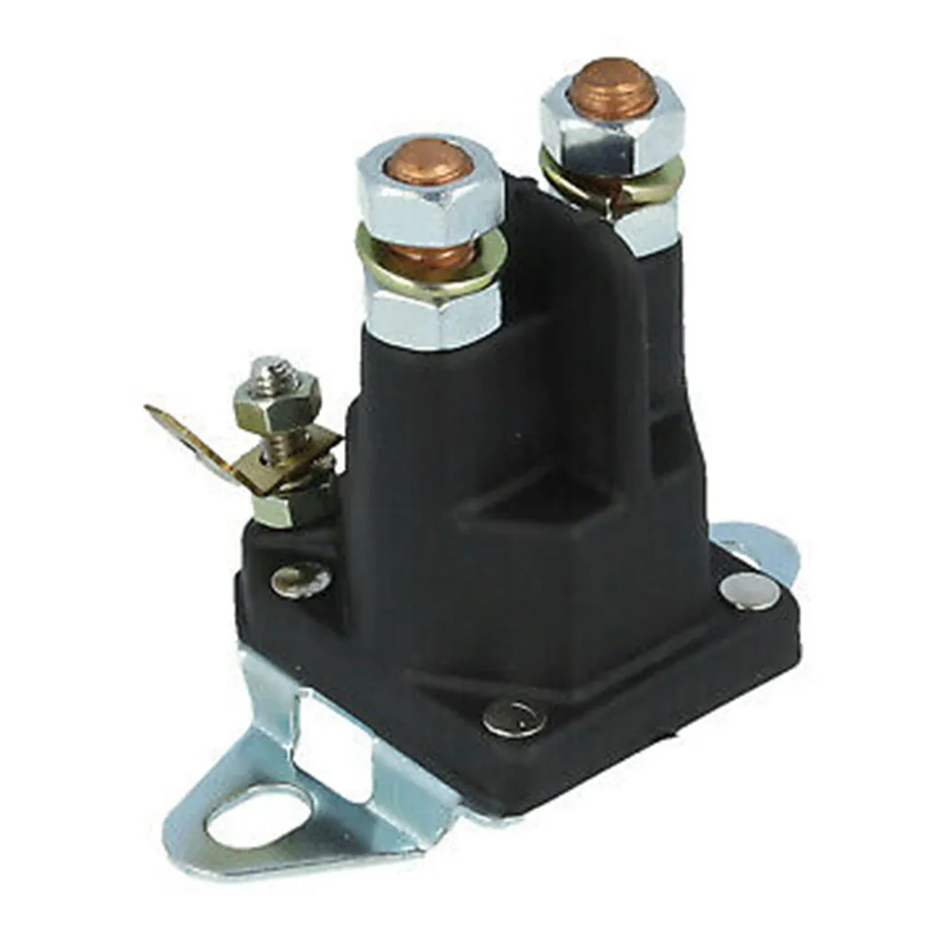 

Solenoid Switch For MTD Ride On Lawnmower Tractor 4 Pole 8mm Terminals Garden Power Tool Accessories New And High Quality