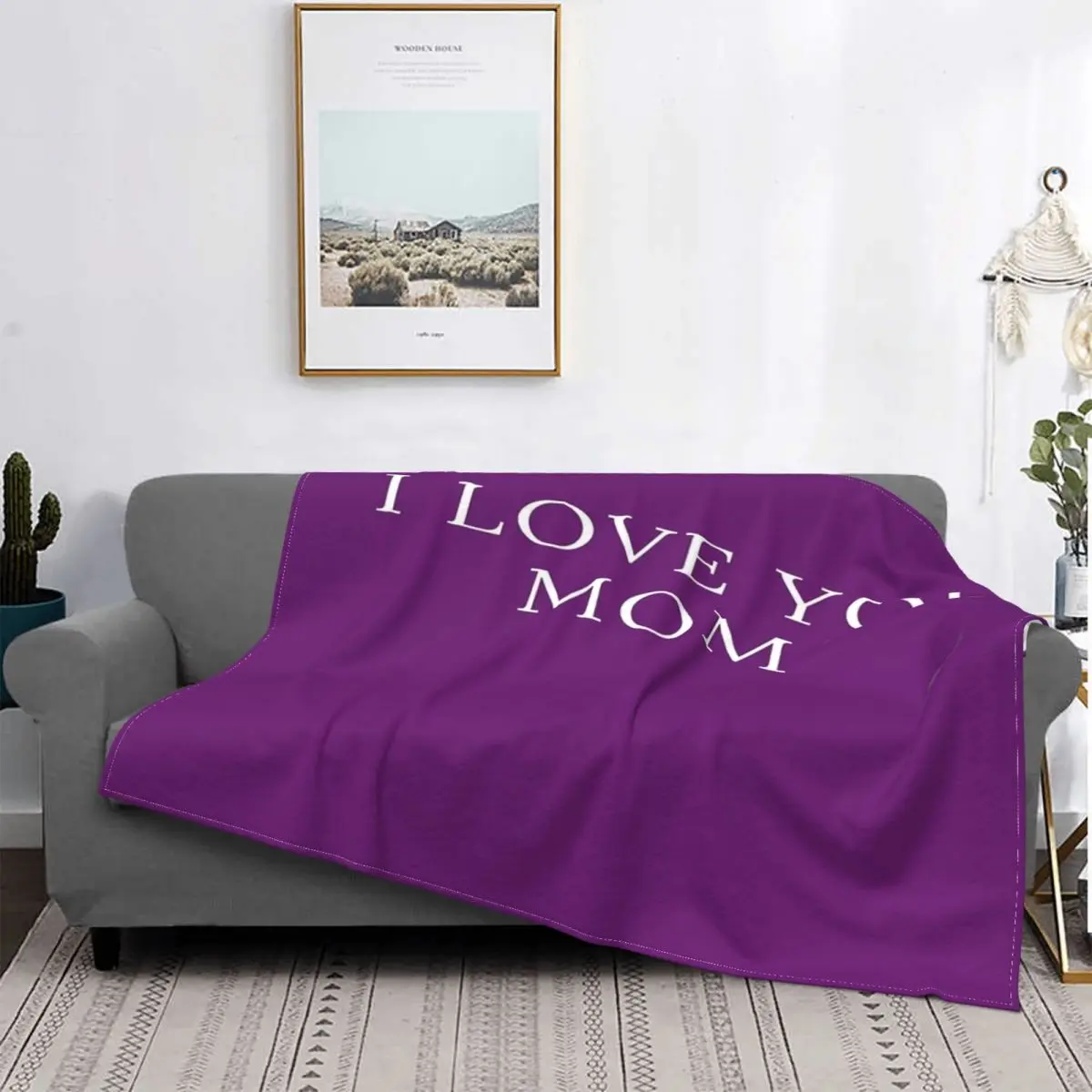 

Manta a cuadros de I Love You Mom, colcha para cama, manta Heat MICA 150, ropa de cama y fundas