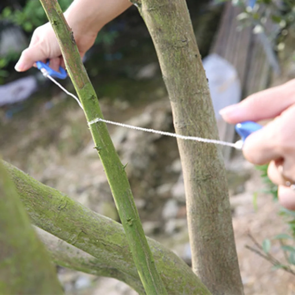 Outdoor Manual Hand Steel Wire Saw Survival Tools Hand Chain Saw Cutter Portable Travel Camping Emergency Gear Steel Wire Kits