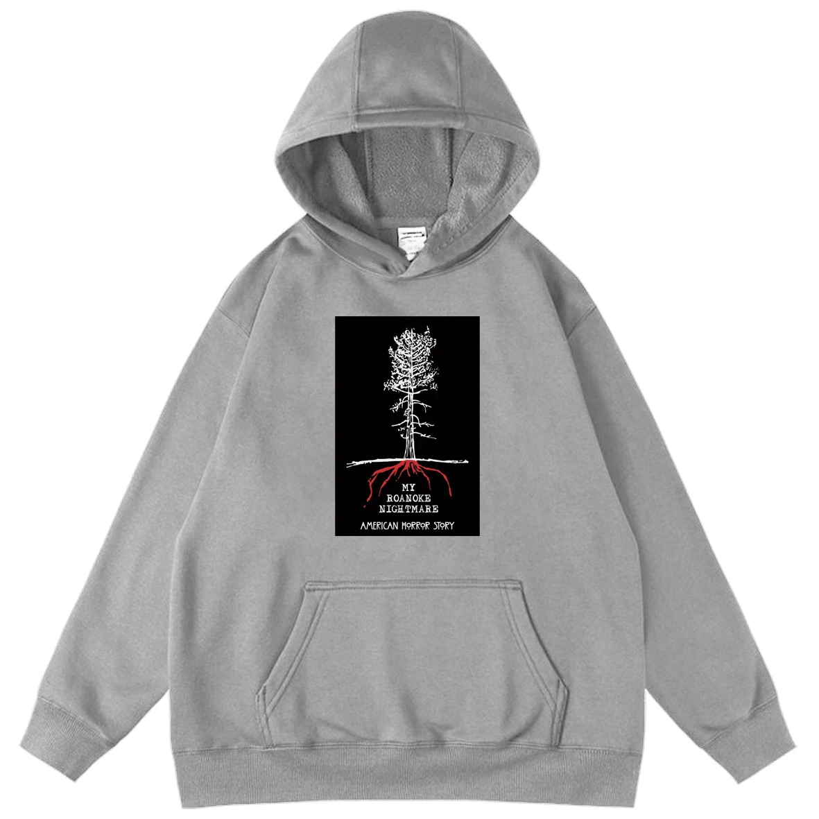 

Cartoon Pattern Printhing American Horror Story Men's Sweatshirts Hoodies Spring Autumn Loose Hooded Unisex Oversized Hoodie