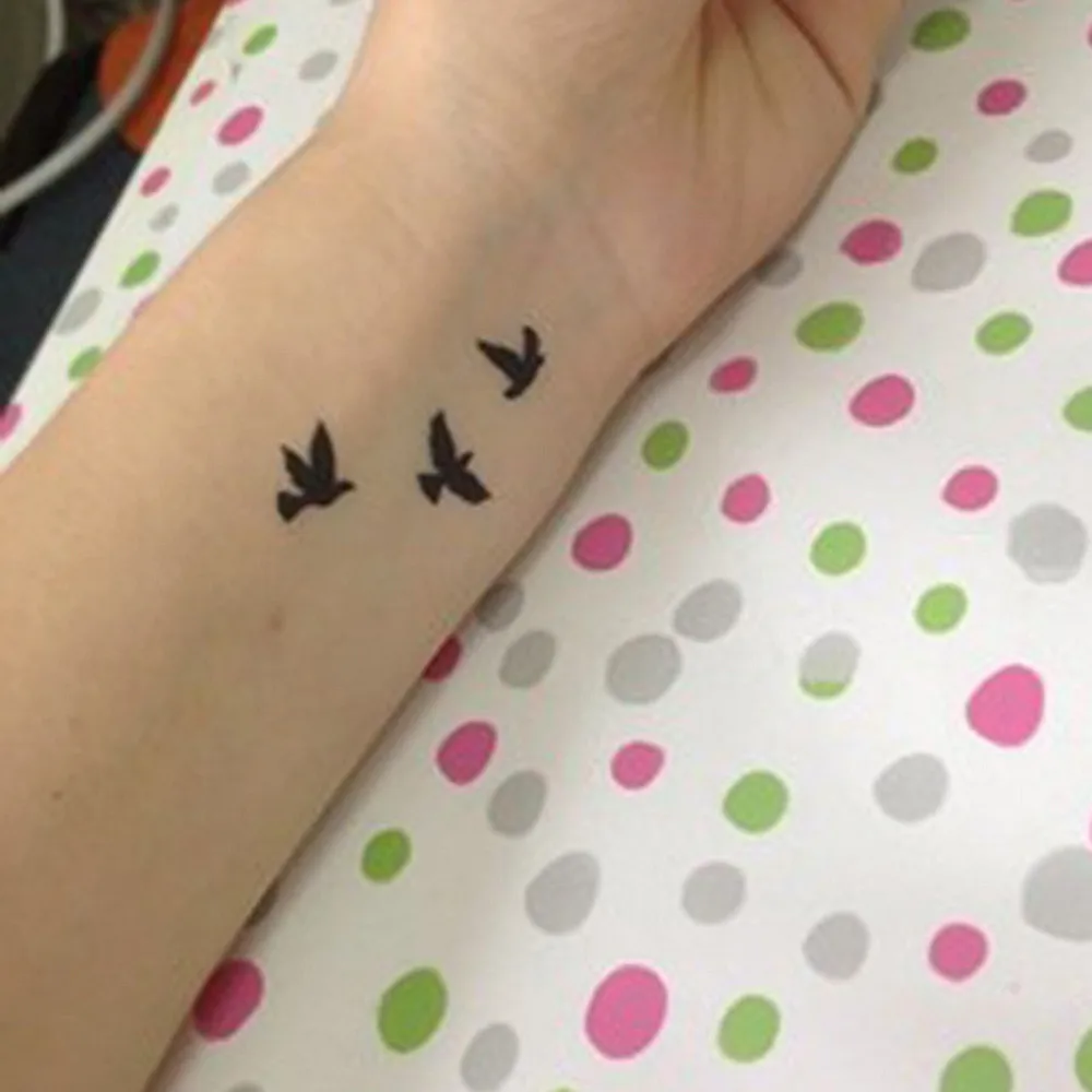 8 * тату-наклеек сексуальная тату художественная палочка Женская съемная веселая