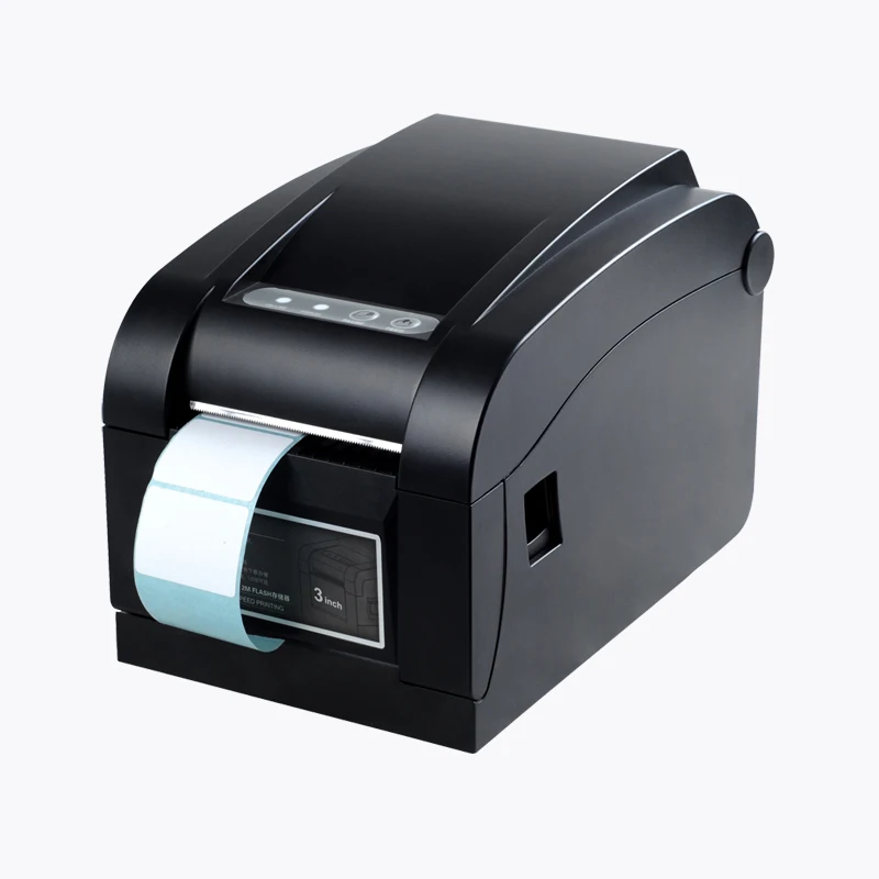 

80mm Thermal Label Barcode Printer Pos Thermal Desktop Sticker Printer For Pos System HS-80B01