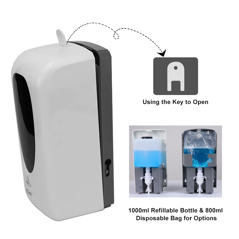 

Fengjie F1306S Automatic Hand Soap Dispenser Touchless 1000ml