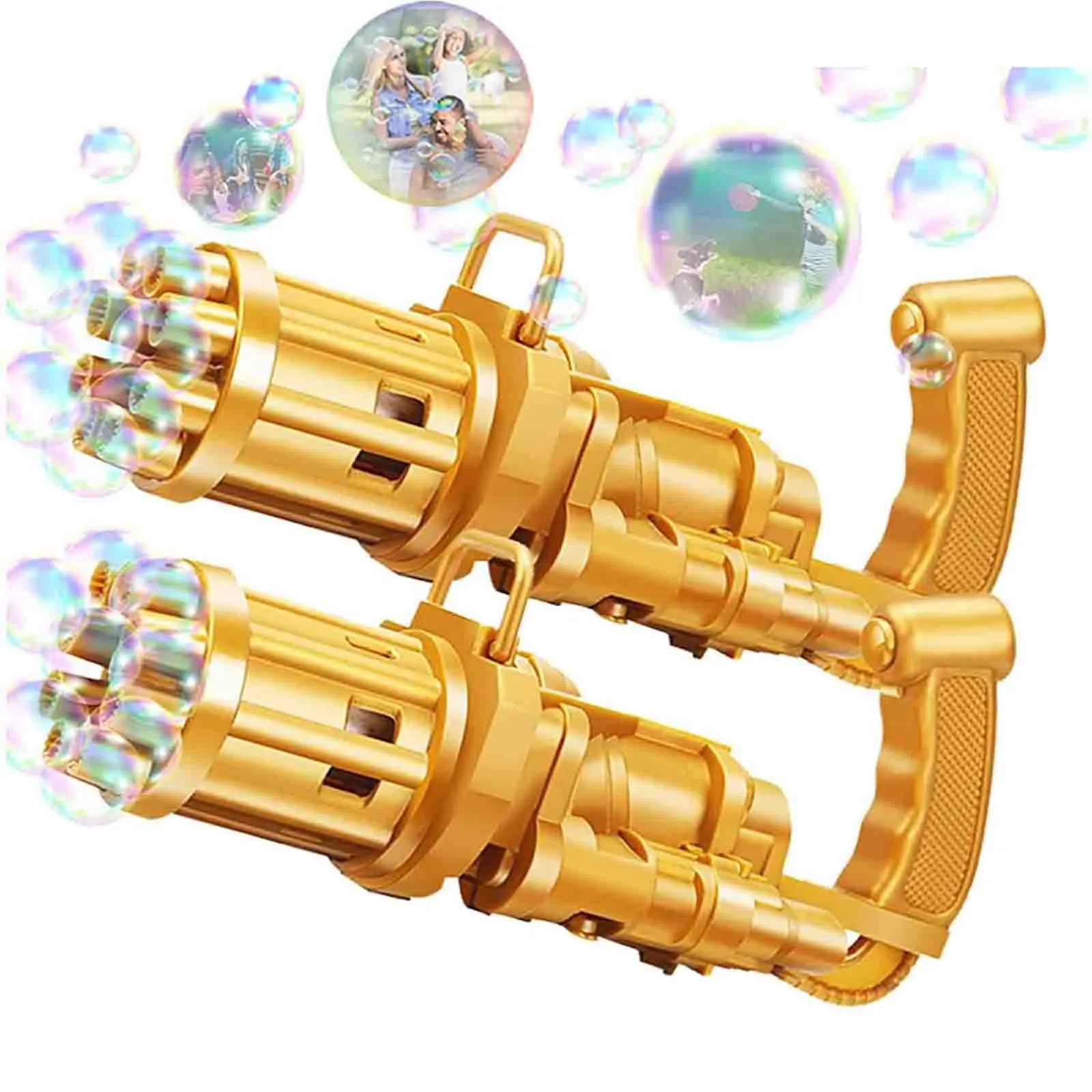 Комплект из 2 предметов детский водомет nerf автоматический Гатлинга пистолет для