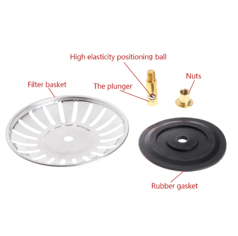 

Stainless Steel Drain Mesh Stopper Basket Strainer Waste Plug Basin Filter