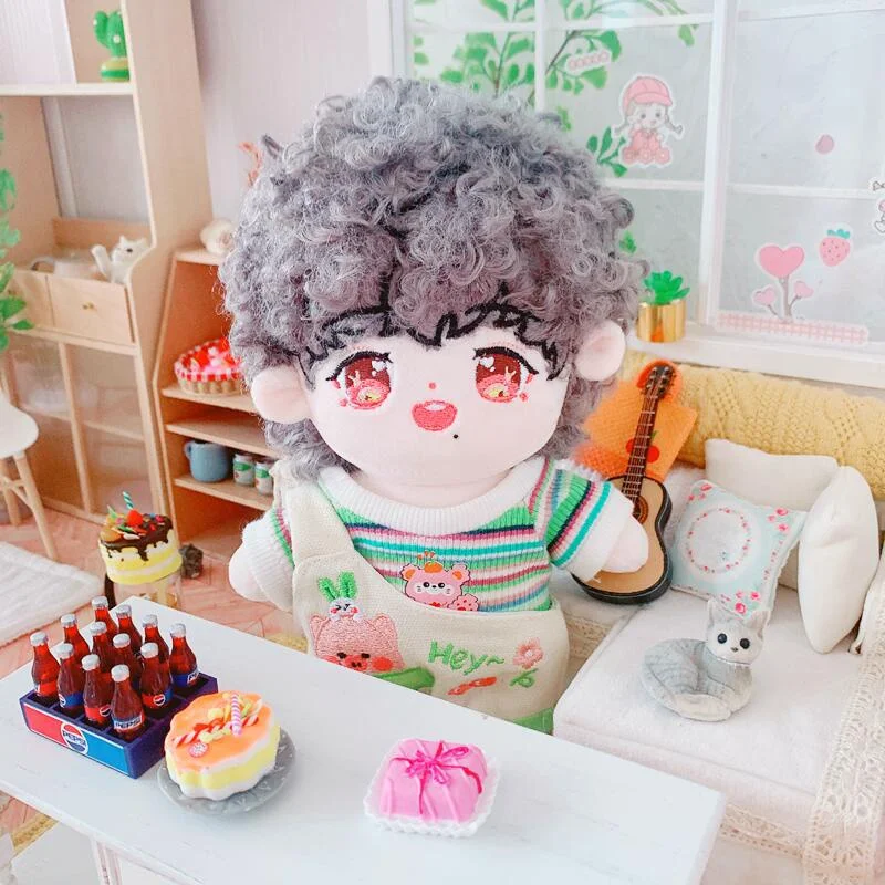 

20 Cm Cotton Plush Doll Clothes Dress-up Doll Humanoid Doll's Replaceable Clothes Toy Baby Wear