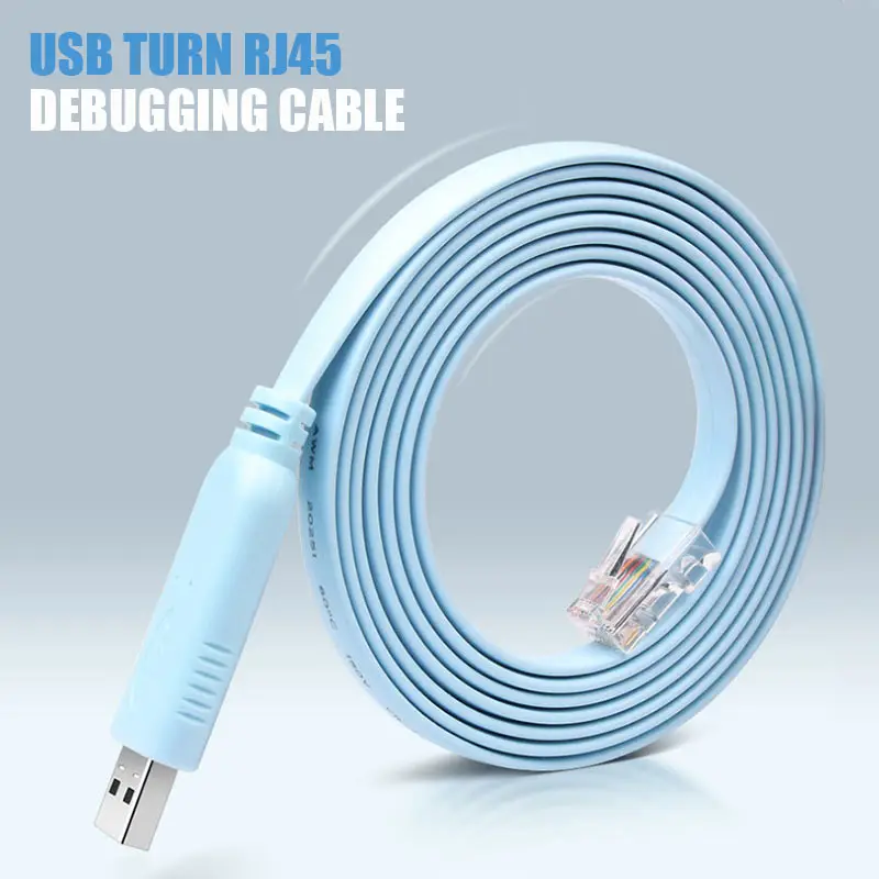 Консольный кабель USB к RJ45 для консоли Cisco консольная линия 1 8 м отладки H3C консоль