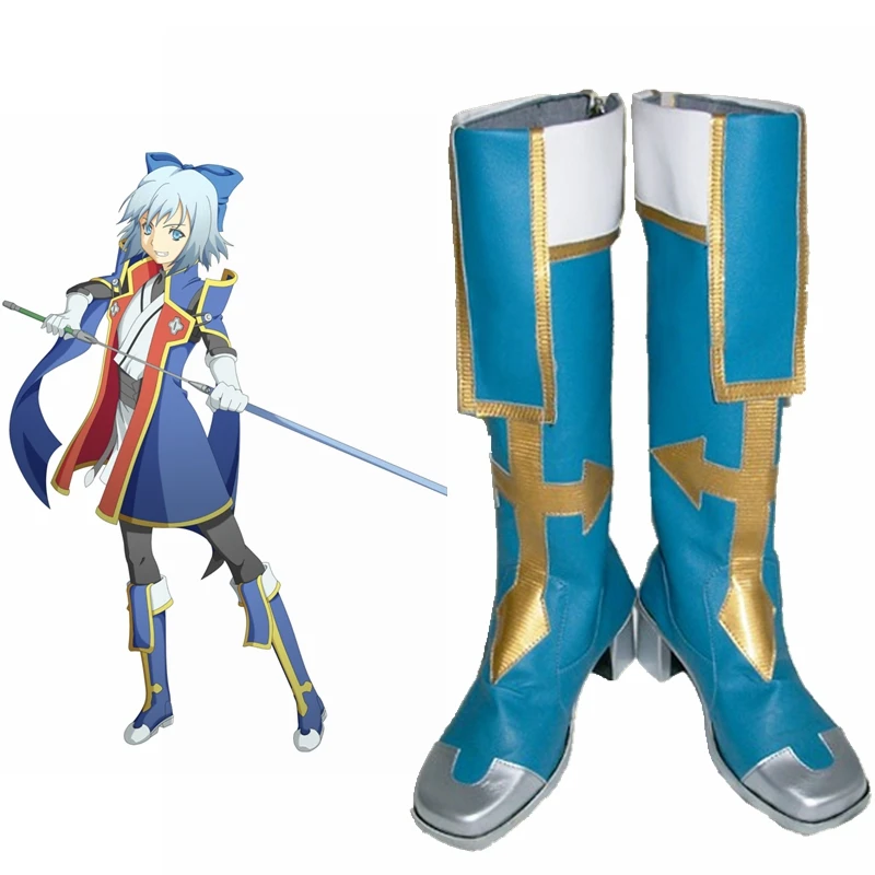 

Унисекс аниме косплей костюм Kisaragi ботинки обувь на заказ