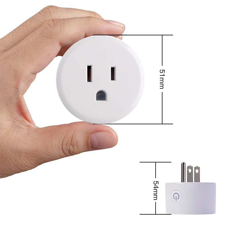 2 шт Dohome WiFi умная розетка работает с Apple HomeKit (iOS12 или +) Alexa/Google Assistant таймер не
