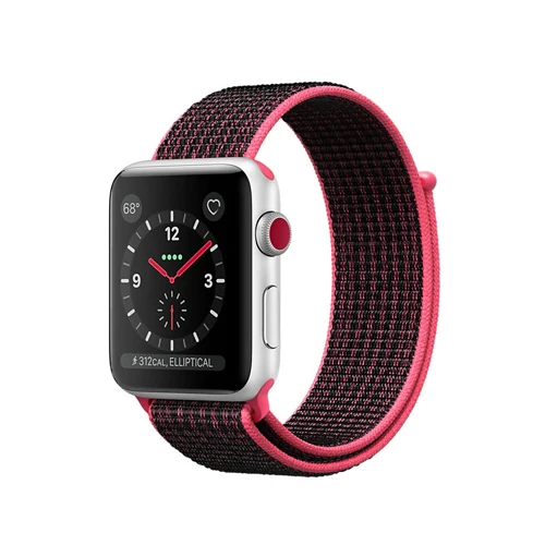 9 Спортивные петли для наручных часов Apple watch, версии 5 4 44 мм 40 мм, ремешок 42 мм, 38 мм, версия наручных часов Iwatch серии 5/4/3/2/1 двухслойного тканого нейлона браслет ремень - Цвет ремешка: 9