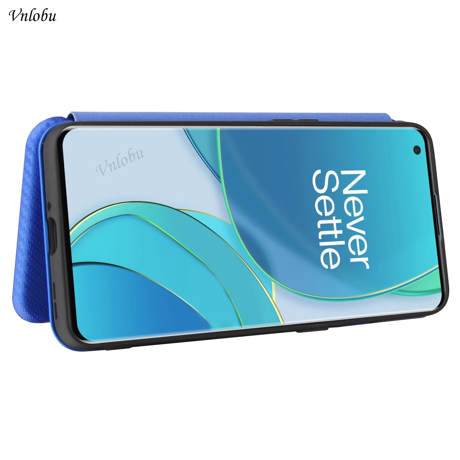 Carbon Fiber Flip Magnetic Leather Back Cover For Oneplus 9 Nord N10 N100 8T 8 7T 7 6T 6 5T Walle Case | Мобильные телефоны и