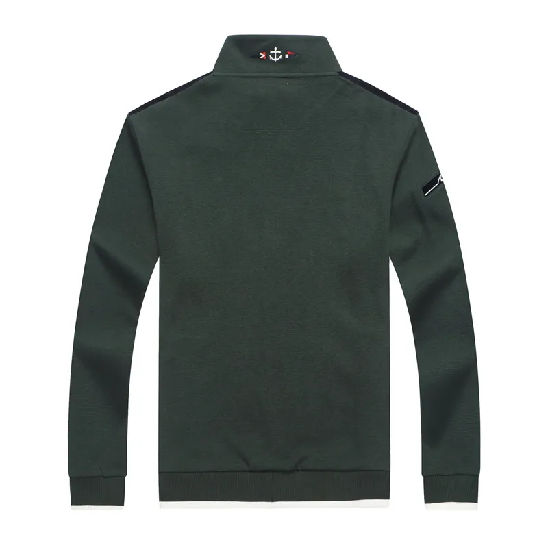 Tace& Shark куртка, мужской свитер, пальто, chaqueta hombre, осень, воротник-стойка, вышивка, молния, мужские куртки, 8959