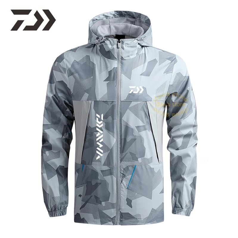 Мужская куртка для рыбалки быстросохнущая цвета на выбор | Спорт и развлечения