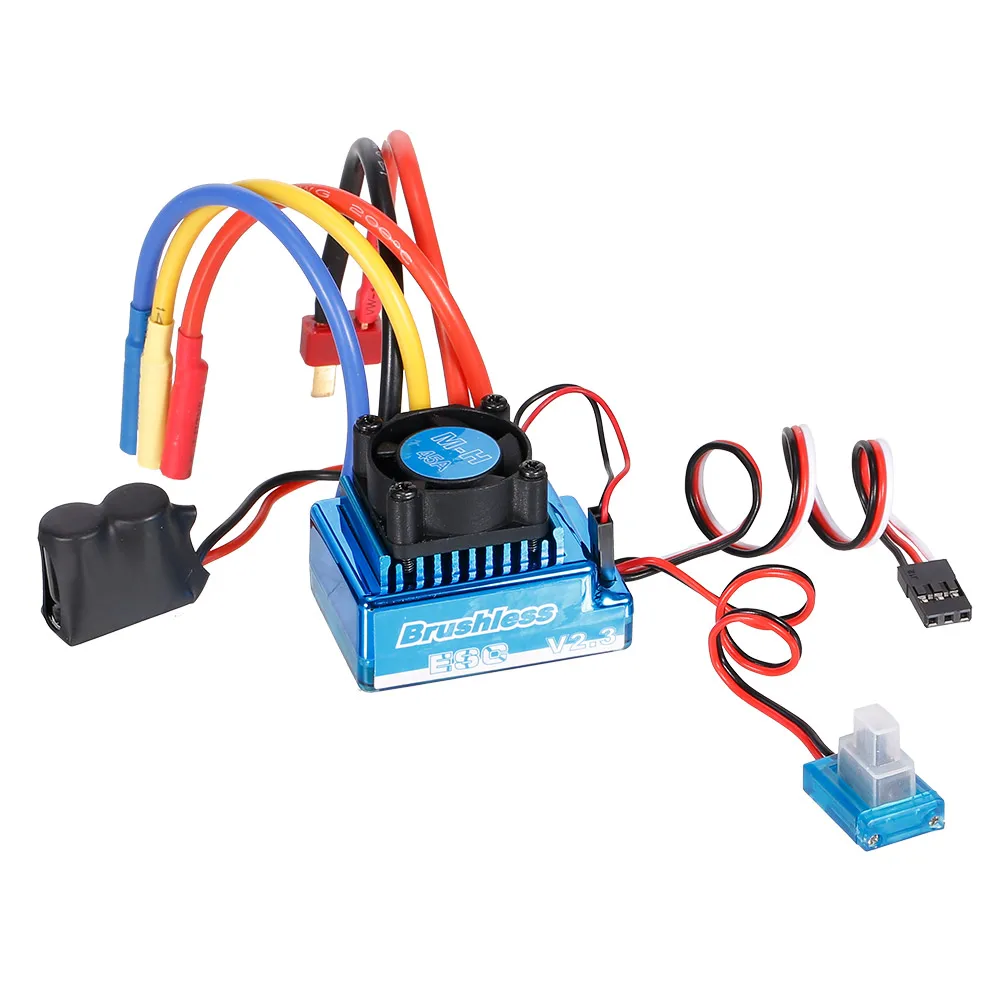_ 3650 3100KV 3300KV 3930KV 4370KV бесщеточный двигатель 45A 60A ESC Регулятор скорости RC 1:10 Модель