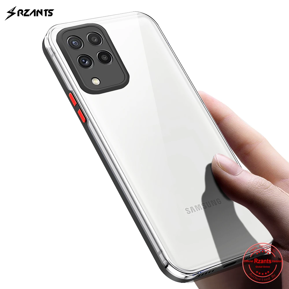 

Rzants For Samsung Galaxy A22 4G 5G Galaxy M32 Phone Case HD Transparent [Dazzle] Shockproof Ultra thin Slim High Clear Cover