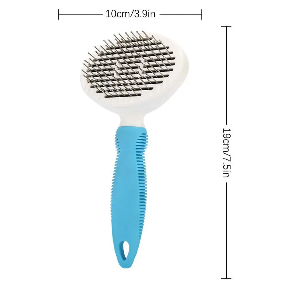 

Pet Dog Cat Hair Remover Combs Grooming Brush Automatic Pet Hair Brush Trimmer Cat Grooming Supply Brush Cats Grooming