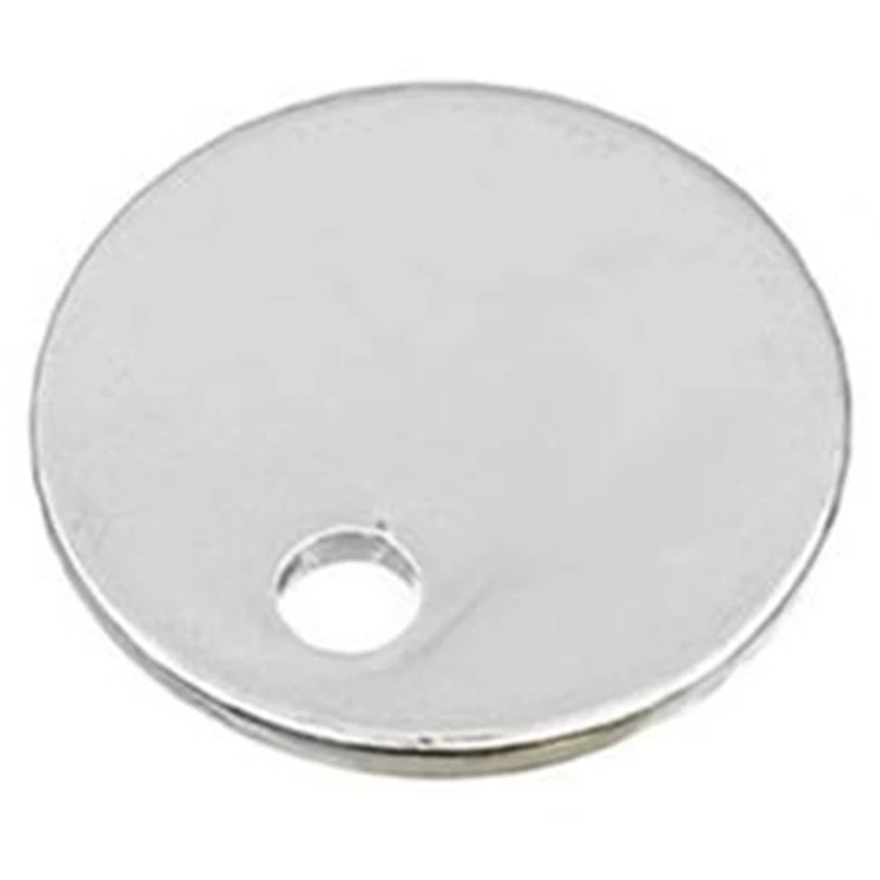 

100 Pcs Diy Jewelry Alloy Accessories Pendant Pendant 10mm Round Small Pendant Used As Pet Tags, Equipment Tags