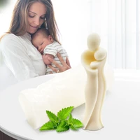 loven lv450m mother day gifts 2022 3d mom hugged the child shape silicone molds for candle diy handmade