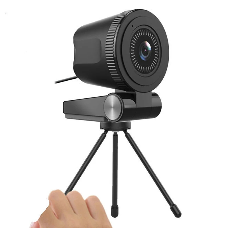

C380 Computer Camera 4K Autofocus Home Office USB 60FPS Built-in Microphone Conference Live Teaching Webcam with Tripod