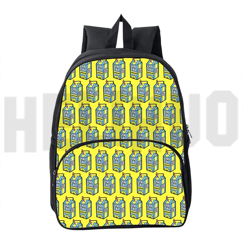 

3D Lyrical Lemonade Backpacks Men Funny Children School Bags Kids Canvas Backpack Women 16 Inch Teen Backpacks Sac A Dos
