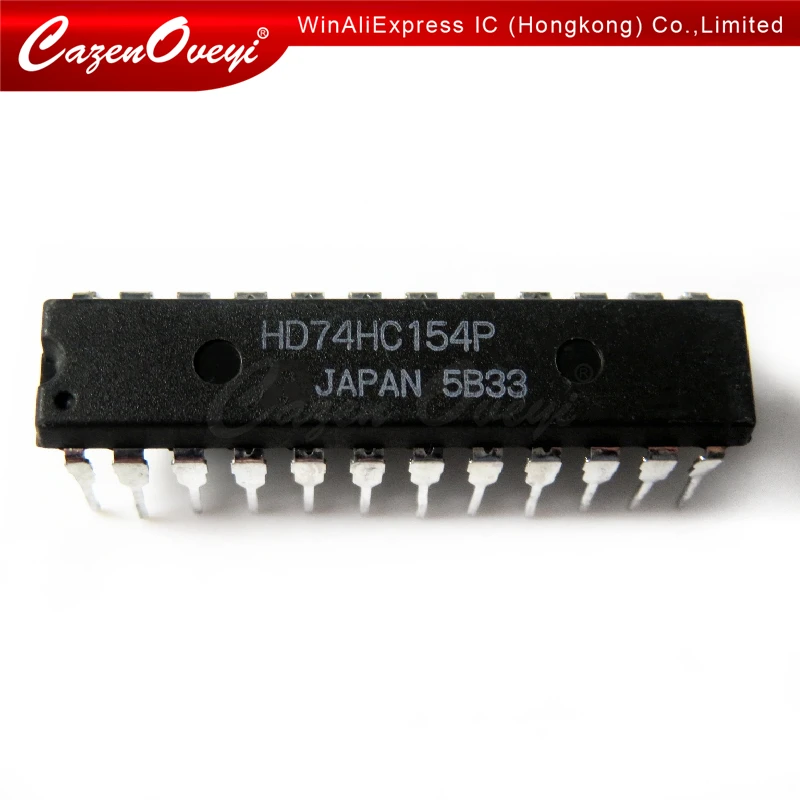 5 шт./лот CD74HC154EN DIP24 CD74HC154 SN74HC154N 74HC154 кодировщик декодер мультиплексор и
