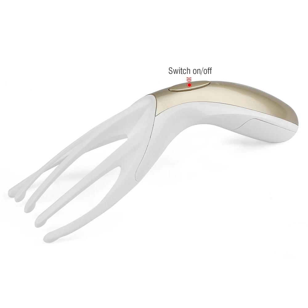 Электрический массажер для всего тела с когтями человека вибрирующий инструмент