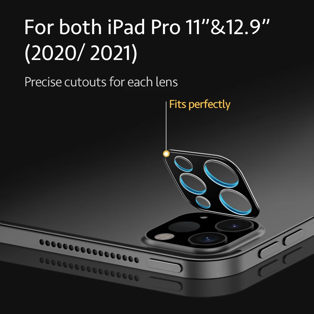 ESR пленки для линз iPad Pro 11 12 9 2021 2020 HD защита камеры Защита объектива полное