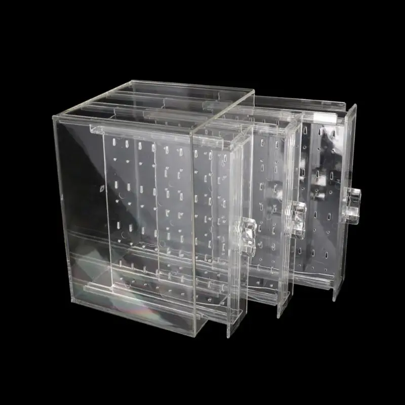 

200 Holes Earrings Studs Necklace Jewelry Display Rack Stand Organizer Holder