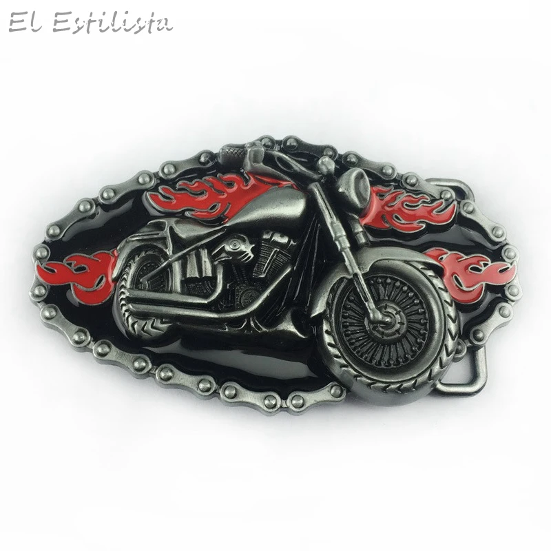 Мужские DIY жгучие мотоциклетные значки с металлической пряжкой ковбойские цепи