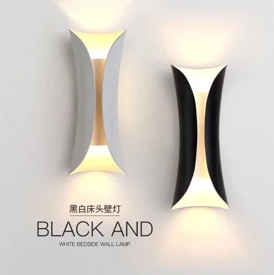 

nordic led wood aplique luz pared arandela wall lights home deco luminaria de parede beside lamp bedroom