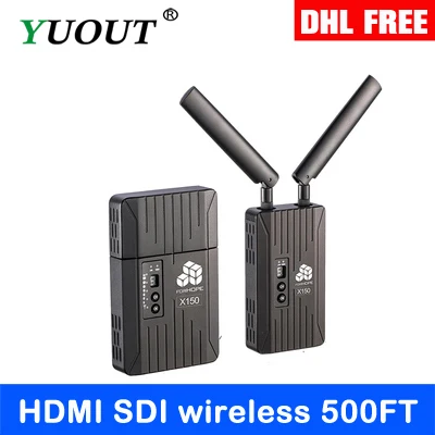 ForHOPE Беспроводная система передачи 500FT профессиональное вещание Cameara SDI HDMI 1080P HD