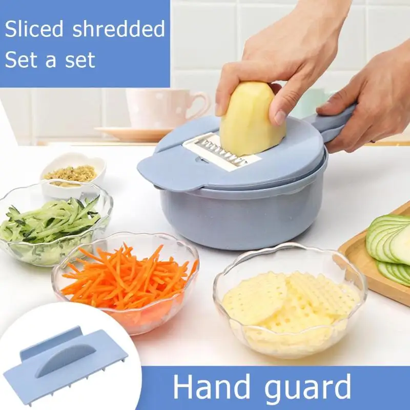 Многофункциональная овощерезка для фруктов ручная защита дизайн моркови