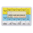 Фиксирующий адаптер для часов 240, 10 размеров, хомут для обсадных труб шт., крепежный винт для ETA 2824 2834 2826 2836, аксессуары для ремонта часов