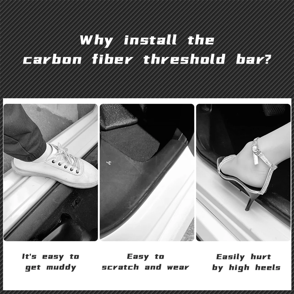 Защитная Наклейка на порог автомобиля защита от царапин Спортивная эмблема из