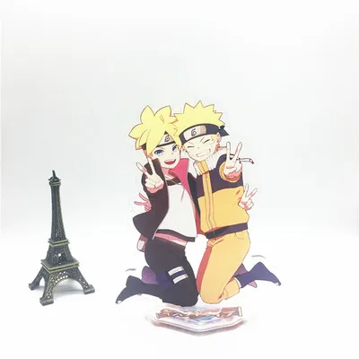 10 Брелок в стиле аниме Наруто Jiraiya Sabakuno Gaara Саске Хатаке Какаши Hoshigaki Kisame милый забавный мультфильм акриловый брелок - Цвет: 10