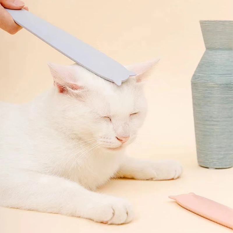 Текстурированная щетка для ухода за кошачьим языком Dorpshipping котенком
