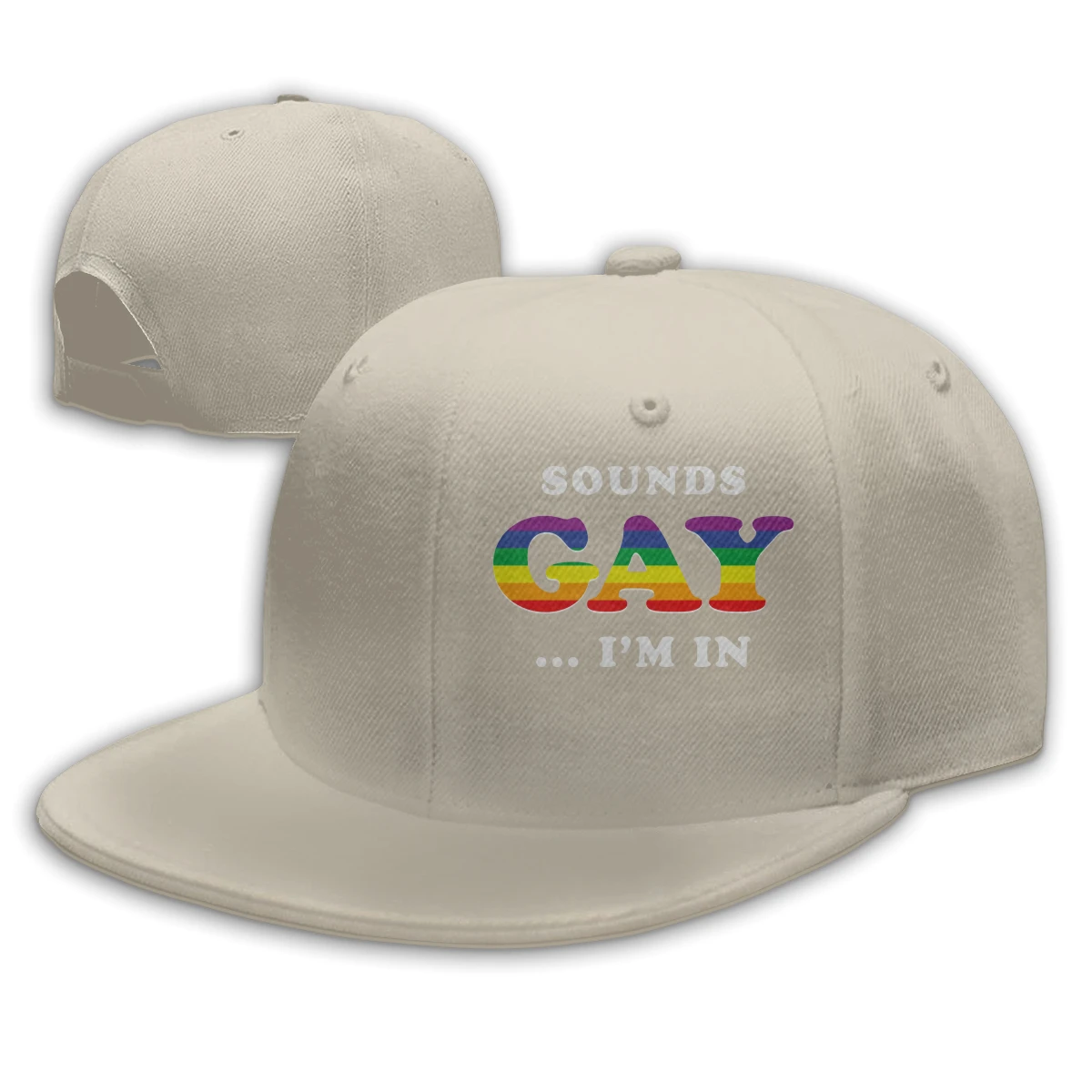 

Sounds Gay I'm In T mens woman's Fashionable breathable Trucker Hat