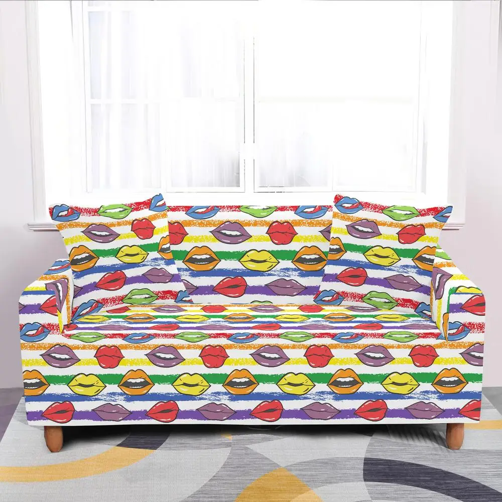 

1/2/3/4-seater Stretch Slipcovers Sectional Elastic Sofa Cover for Living Room Couch L Shaped Armchair Seat s