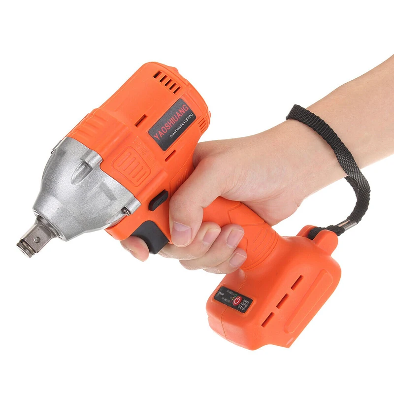 Dreamestone 128VF Электрический ударный бесщеточный ключ для батареи Makita Беспроводная