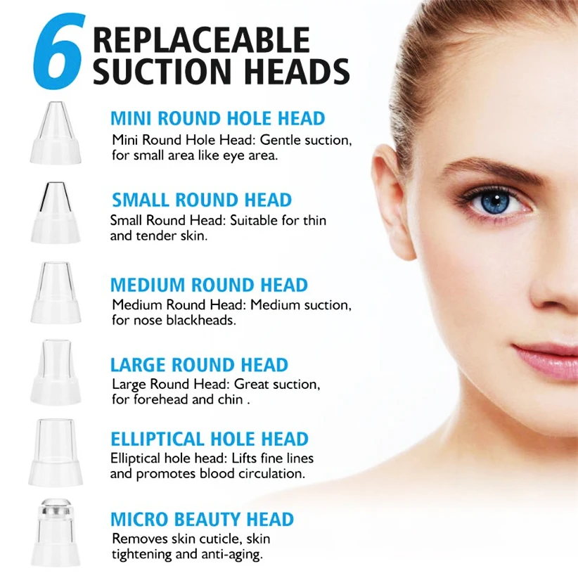 Вакуумный прибор для удаления угрей аппарат ухода за кожей лица чистки и