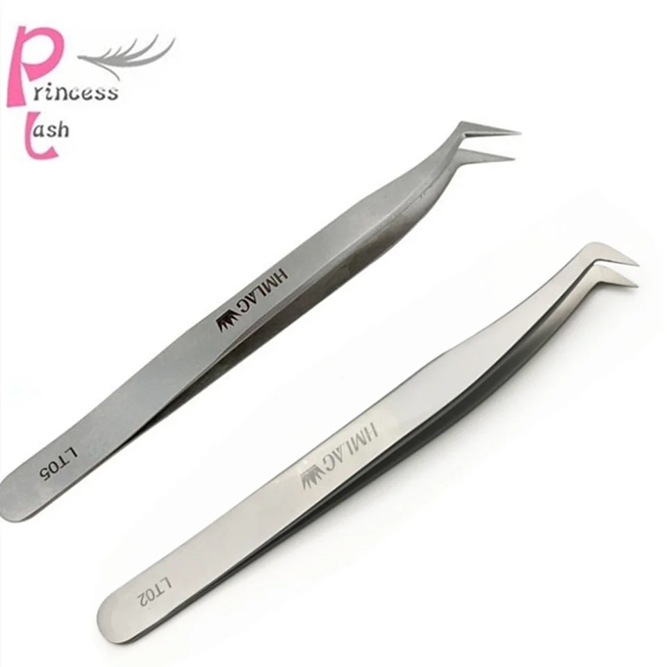 Высококачественный Пинцет для ресниц из нержавеющей стали 3D 6D Немагнитный
