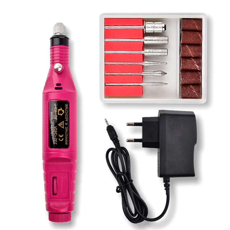 

Professional Finger Toe Nail Care Electric Polishing Machine Manicure Pedicure Treatments Kit KG66